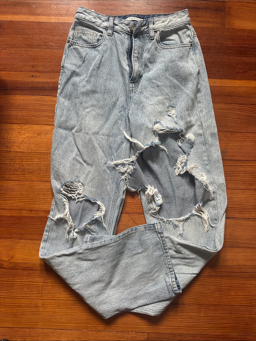 PacSun 90’s Boyfriend High Rise Light Wash Jeans